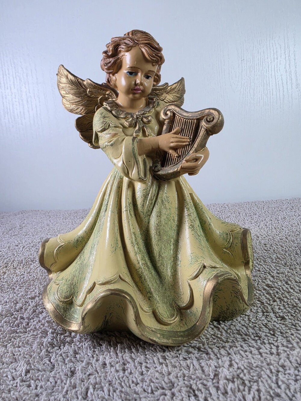 Vintage Italian Musical Angle Playing Harp By Euromarchi S.R.L. In Italy - Picture 11 of 12